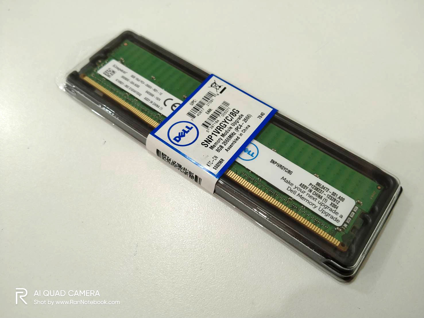 Ram Server Dell แรมเซิร์ฟเวอร์ 8GB DDR4-2400MT/s ใหม่ แท้ ราคาพิเศษ ประกันศูนย์ Dell1ปี - Image 4